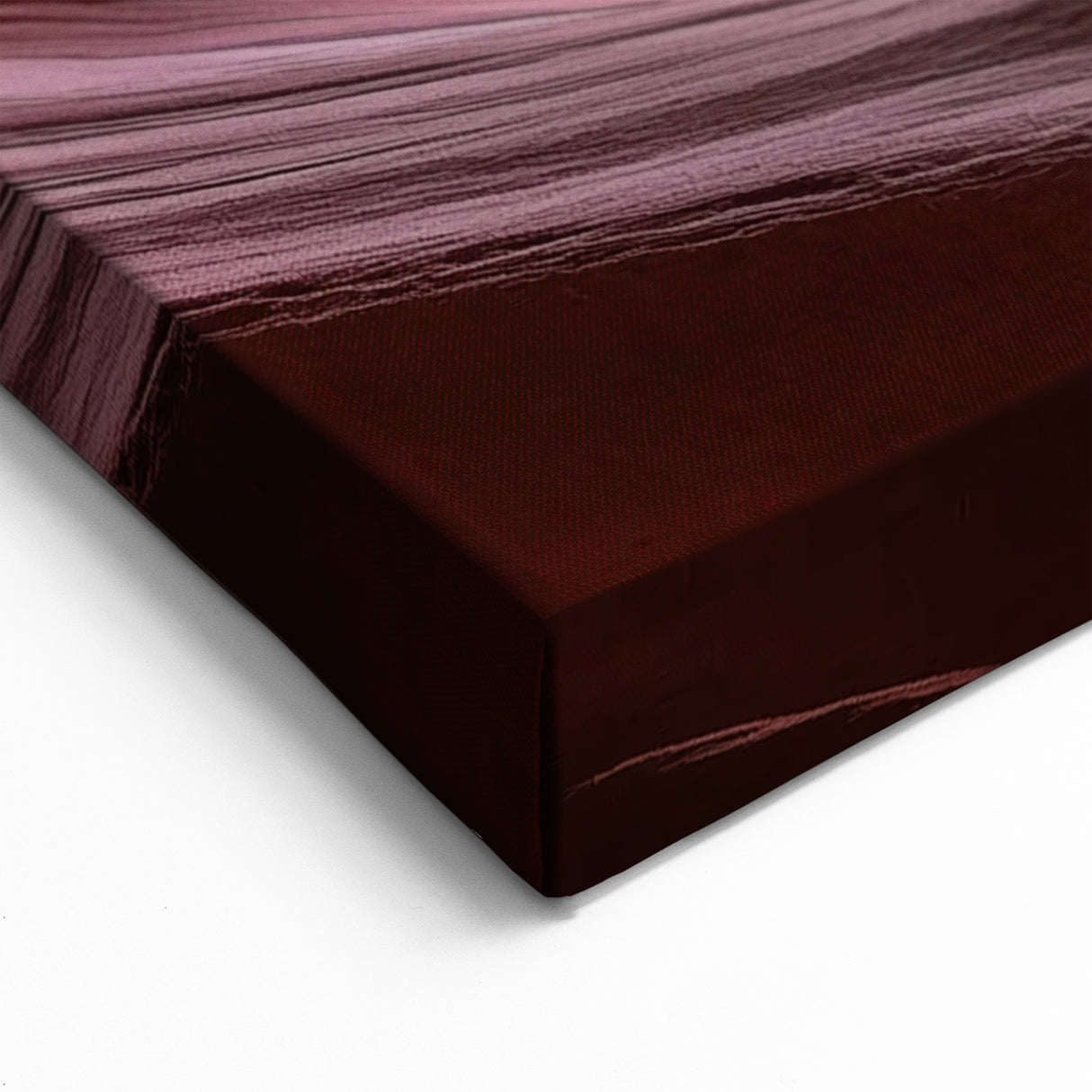 Swirling Canyon Elegance - Abstract Nature Wall Art for Modern Decor