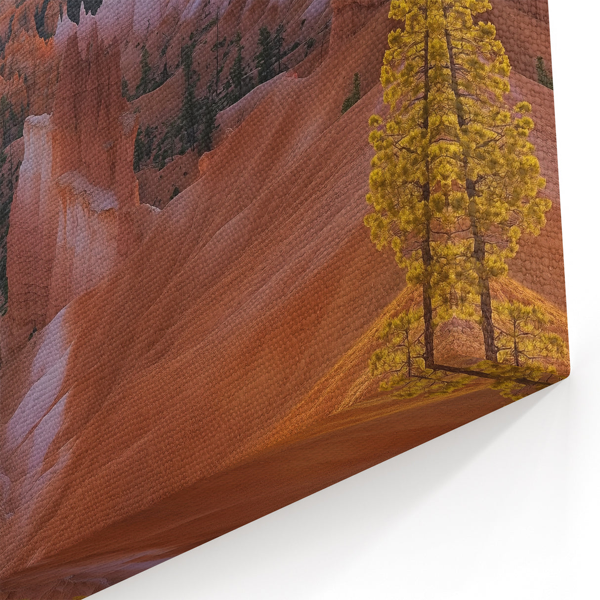Golden Hoodoo Sunrise - Scenic Canyon Wall Art for Natural Decor
