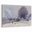 The Boulogne Embankment: Maximilien Luce's Winter Impressionist Art