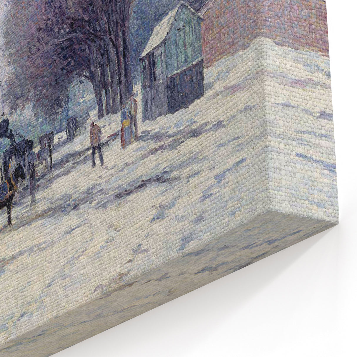 The Boulogne Embankment: Maximilien Luce's Winter Impressionist Art