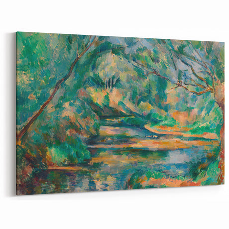 The Brook: Paul Cézanne's Impressionist Landscape Wall Art