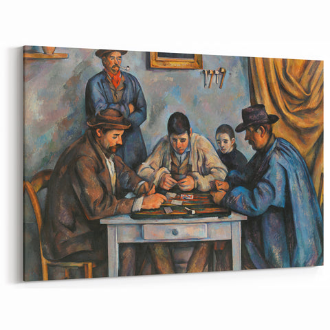 Impressionist Wall Art - Cézanne's "The Card Players" Print