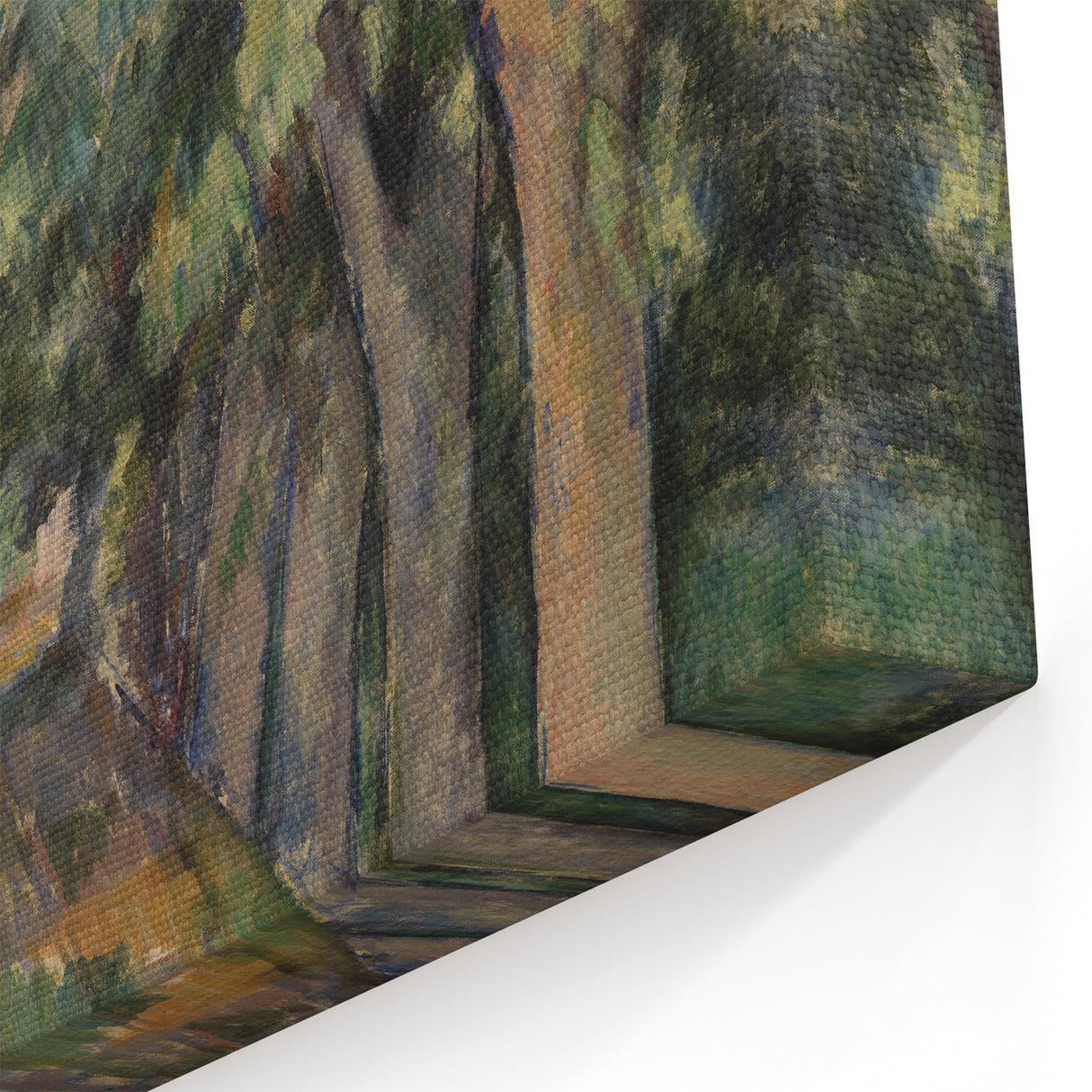 Impressionist Wall Art - Cézanne's "Chestnut Trees at Jas de Bouffan