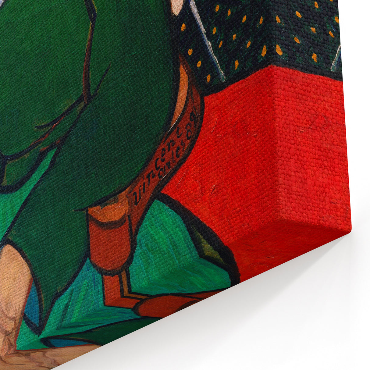 Impressionist Portrait Art - Van Gogh's "The Berceuse" Print