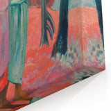 Impressionist Art Print - Gauguin's "The Call" Tropical Scene