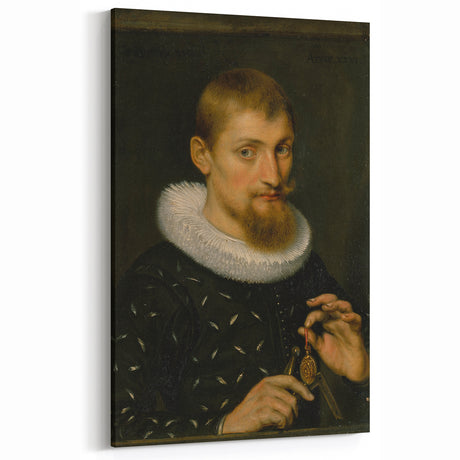 Baroque Portrait of a Gentleman - Antique Art Print for Historical Decor