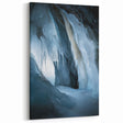 Natural Cave Pictures - Icy Blue Frozen Wonderland