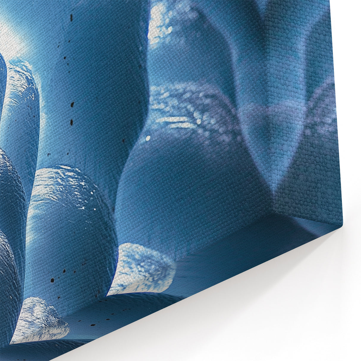 Cave Photography Prints - Icy Abstract Reflections