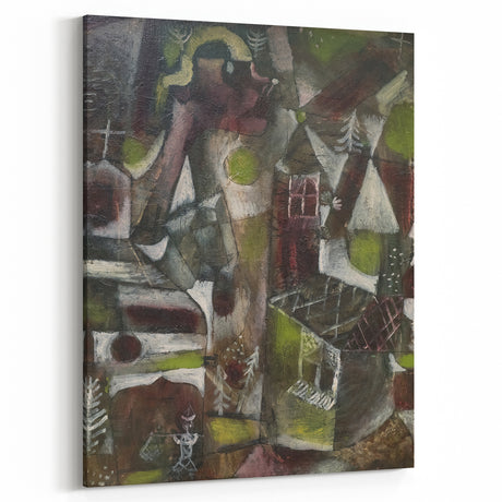 Modern Wall Art - Swamp Legend | Abstract Contemporary Art Print