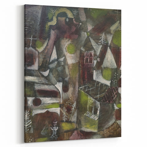 Modern Wall Art - Swamp Legend | Abstract Contemporary Art Print