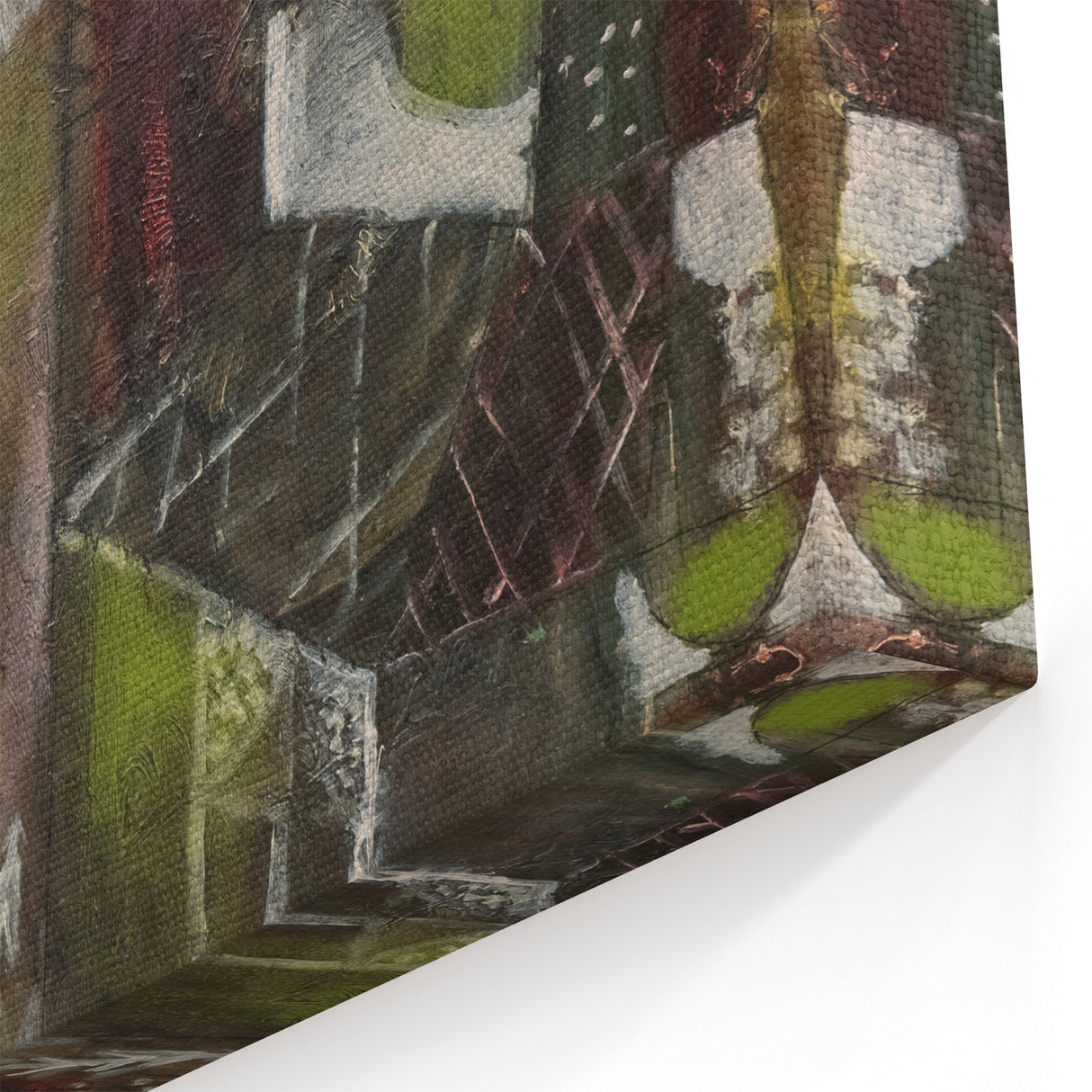 Modern Wall Art - Swamp Legend | Abstract Contemporary Art Print