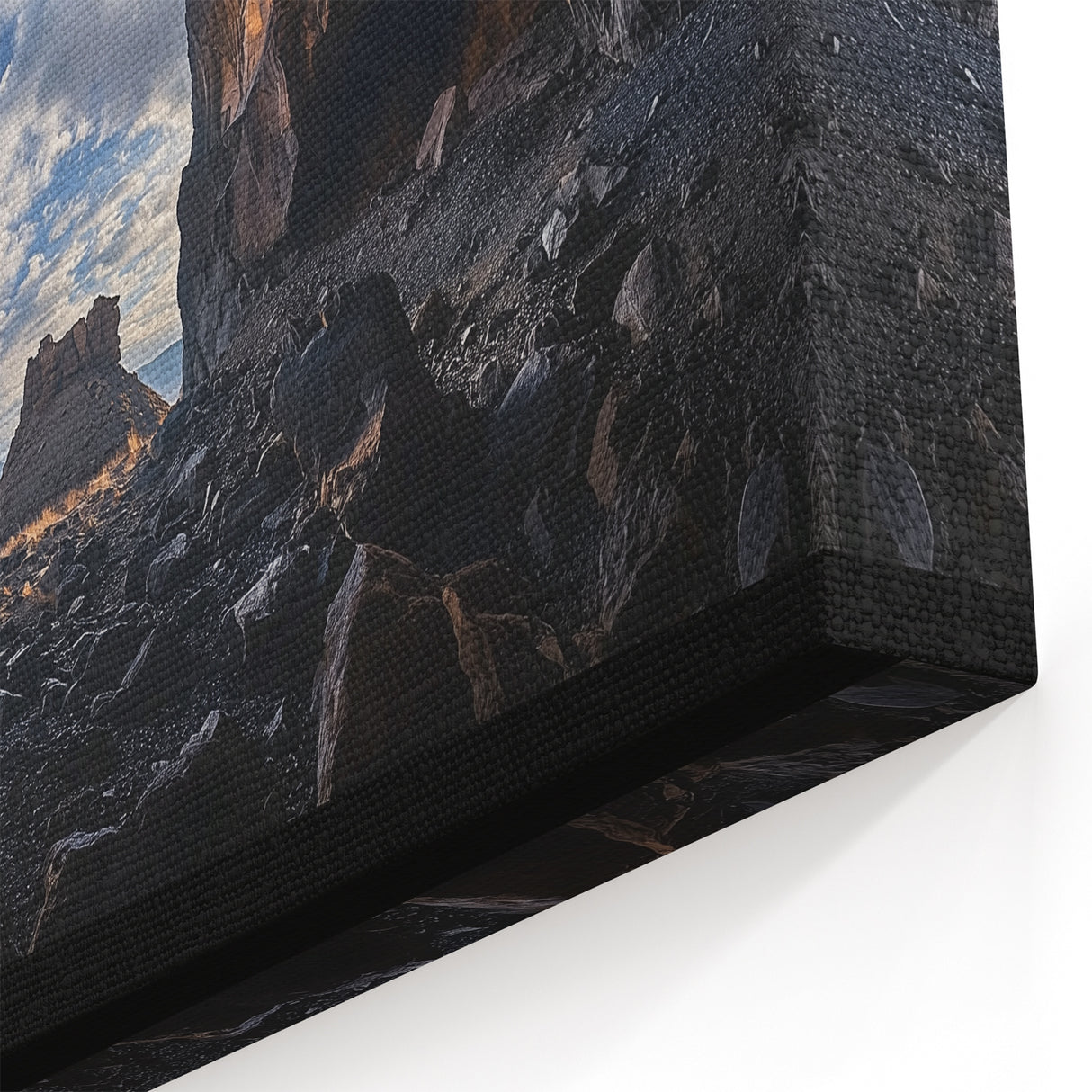 Majestic Cave View - Scenic Cave Wall Art for Modern Interiors