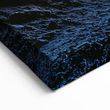 Moonlit Mountain View - Scenic Cave Wall Art for Modern Interiors
