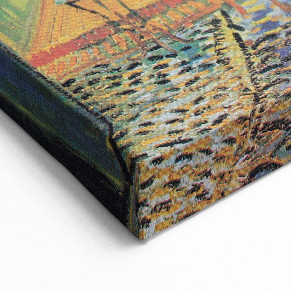 Vincent van Gogh Wall Art - Café Terrace at Night Canvas Prints