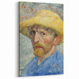 Famous Van Gogh Paintings - Self-Portrait with Straw Hat Prints