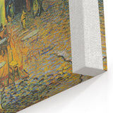 Vincent van Gogh Wall Art - Café Terrace at Night Poster Print