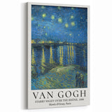 Van Gogh Art Prints - Starry Night Over the Rhône Poster