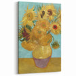 Van Gogh Canvas Prints - Sunflowers in a Yellow Vase Artwork