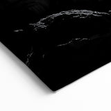 Cave Wall Art - Stunning Black and White Stalagmites Photography Print