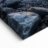 Cave Wall Art - Majestic Underground Waterfall Photography Print