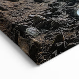 Cave Wall Art - Mystical Cave with Glowing Crystal Formations