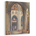 Modern Wall Art - Toledo Cathedral | Vibrant Architectural Masterpiece
