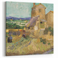 Vincent van Gogh Wall Art - The Old Mill Canvas Print for Home Decor