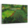 Van Gogh Art Prints - Field with Poppies Canvas Wall Decor