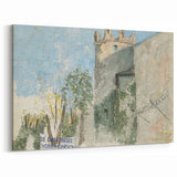 Modern Wall Art - Mansion Study with Rustic Charm