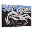 Modern Wall Art - Abstract Driftwood with Coastal Charm
