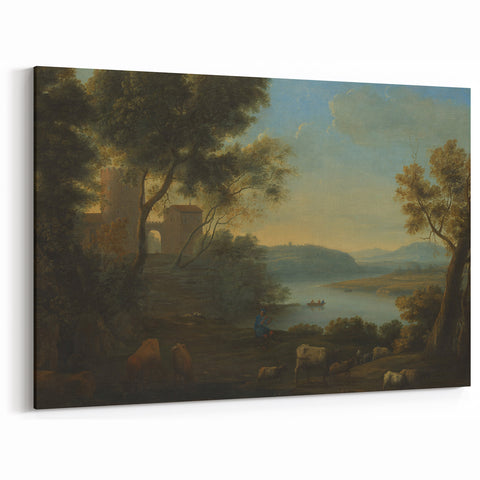 Antique Print for Classical Wall Decor