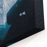 Cliffs Wall Art - Majestic Arctic Iceberg with Dramatic Details