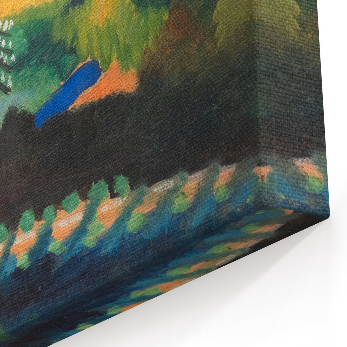 Modern Wall Art – Abstract Modern Railroad at Murnau