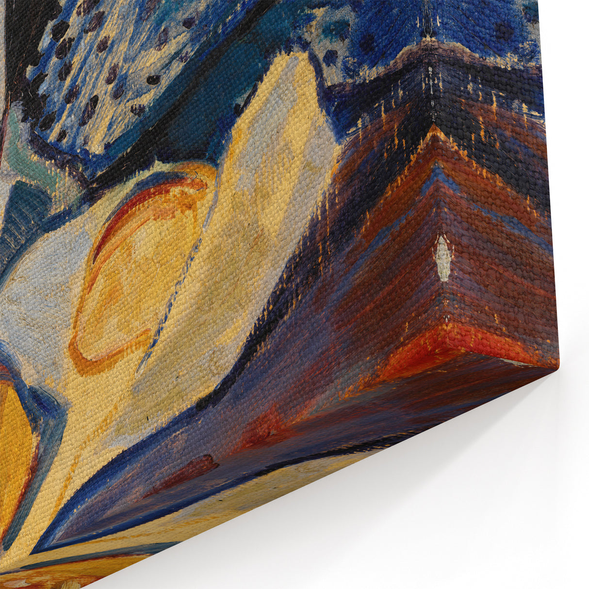 Modern Wall Art – Abstract Still Life with Jardinière