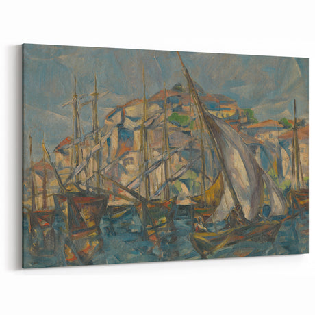 Modern Wall Art – Dubrovnik Harbor by Konštantín Bauer