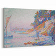 La Calanque" by Paul Signac - Pointillist Coastal Landscape