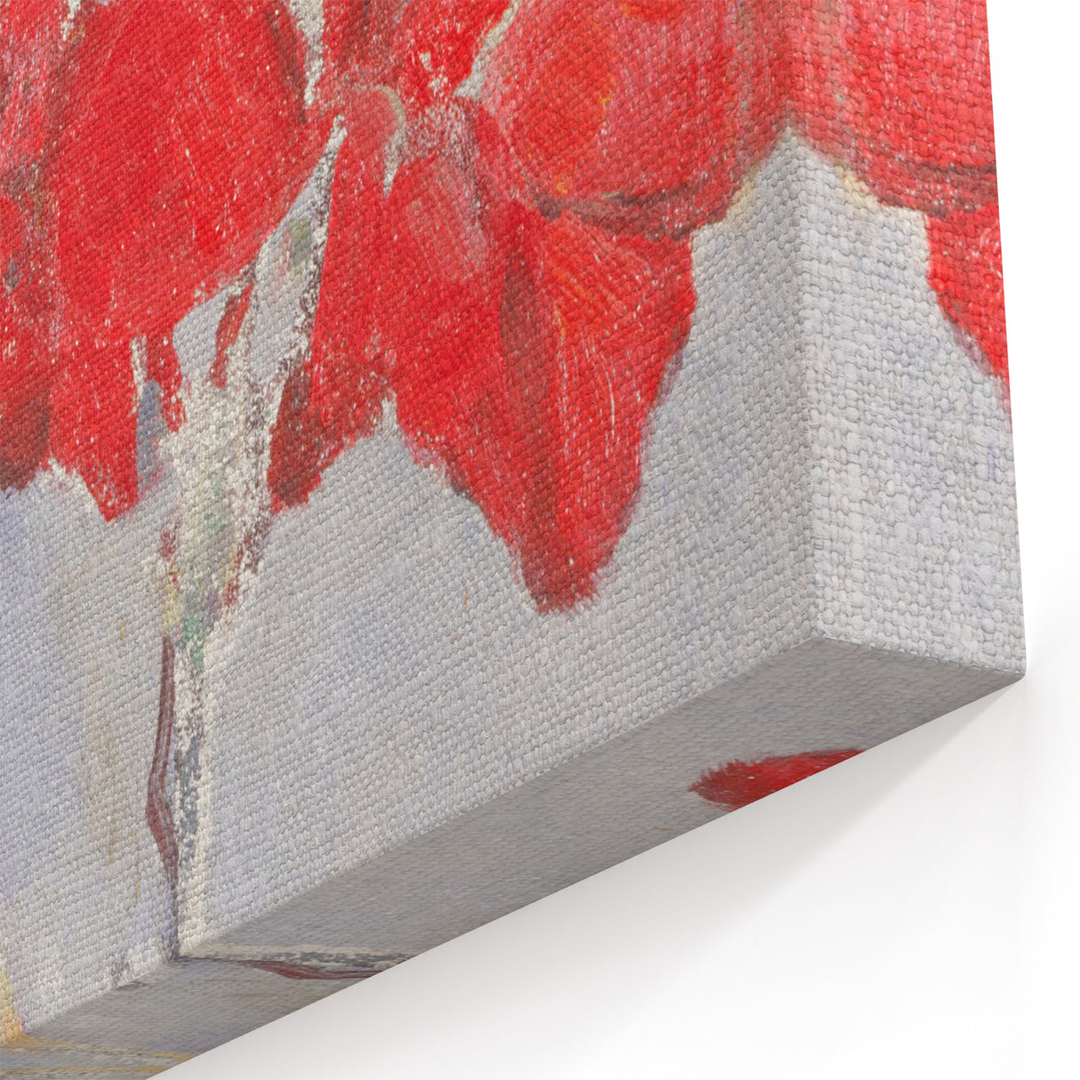 Modern Wall Art - Piet Mondrian’s Red Gladioli Print