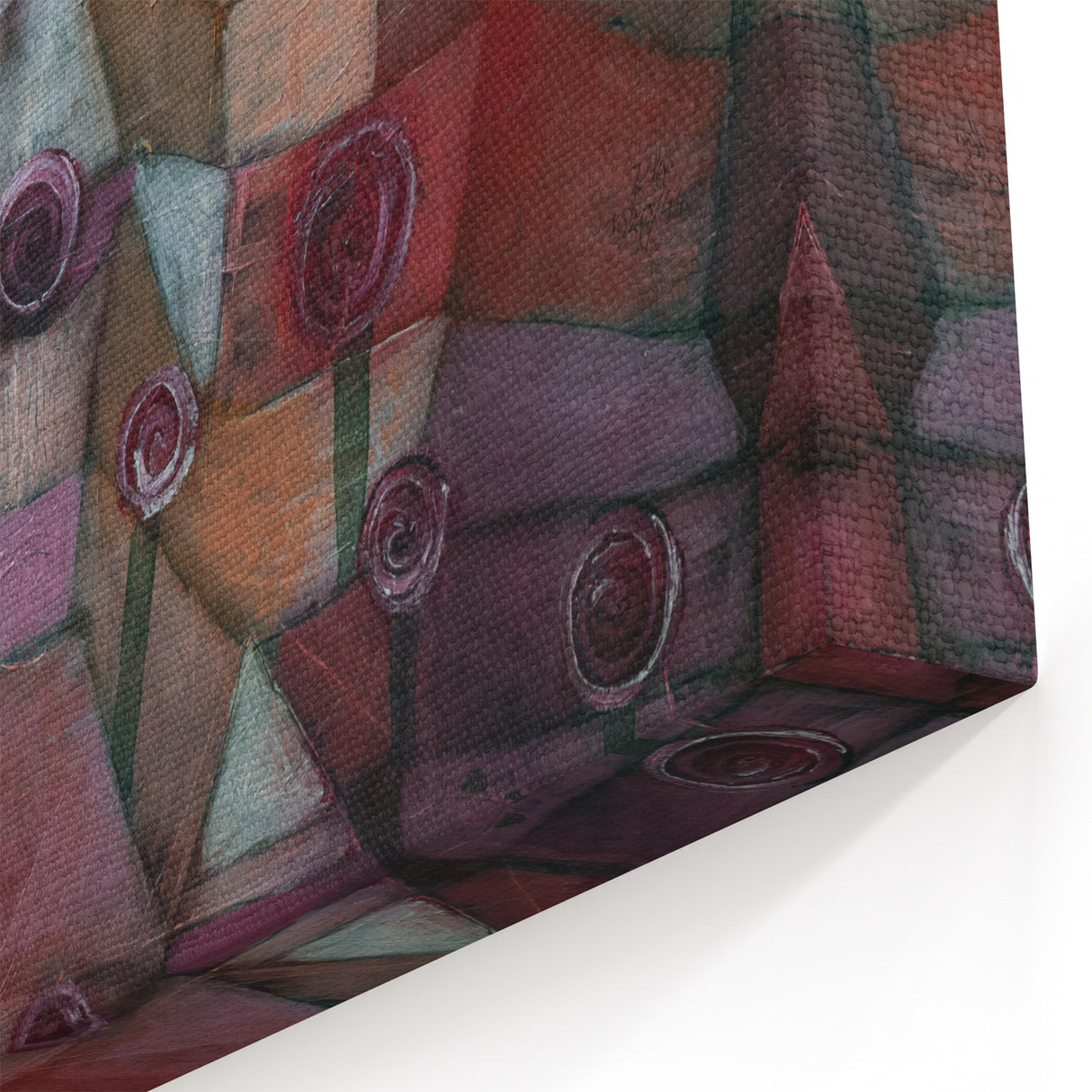 Modern Wall Art - Paul Klee’s Rose Garden Abstract Print