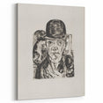 Modern Wall Art - Max Beckmann’s Self-Portrait in Bowler Hat Print