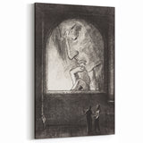 Modern Wall Art – Odilon Redon’s "Light" in Black and White