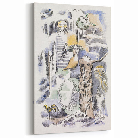 Modern Wall Art – Paul Nash’s "Design for Urne Buriall"