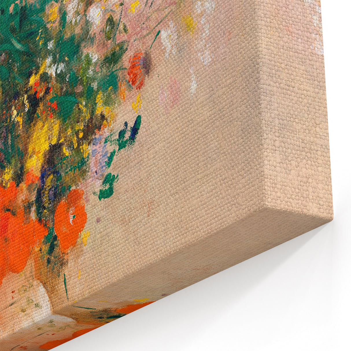 Modern Wall Art – Odilon Redon’s "Vase of Flowers (Pink Background)"