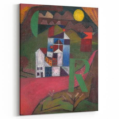 Paul Klee's "Villa R" (1919) - Geometric Abstract Masterpiece