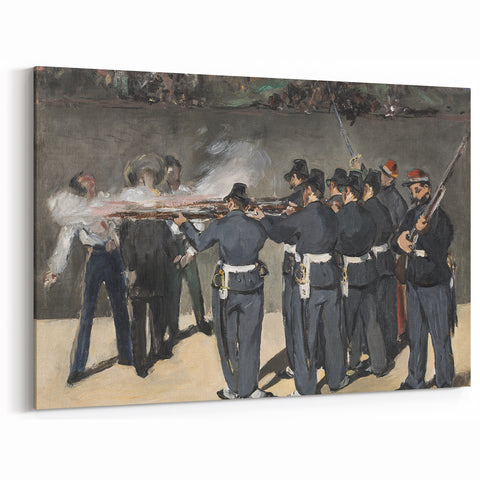 Impressionism Wall Art: The Execution of Emperor Maximilian Print