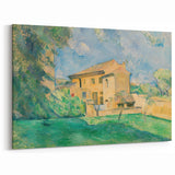 Impressionist Landscape: The Farm at Jas de Bouffan Print