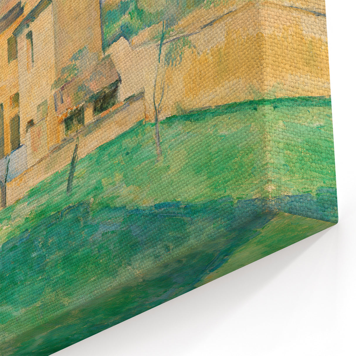 Impressionist Landscape: The Farm at Jas de Bouffan Print