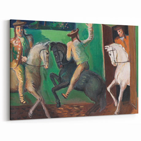 Expressionist Art - Riders on Horses by Cyprián Majerník