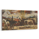 Expressionist Art - Riders by Cyprián Majerník