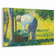 Impressionism Wall Art: The Gardener by Georges Seurat Print