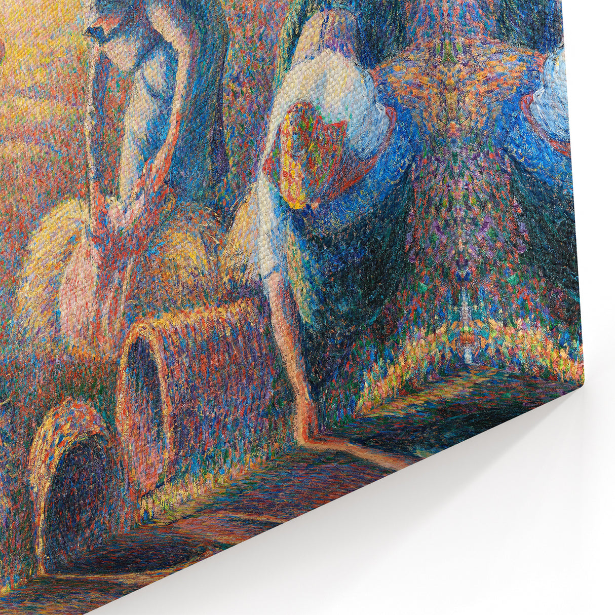 Impressionism Wall Art: The Gleaners by Camille Pissarro Print